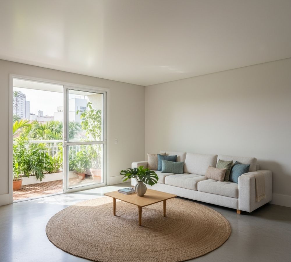 Teto branco é o mais seguro, mas não é o único caminho para decorar bem um ambiente