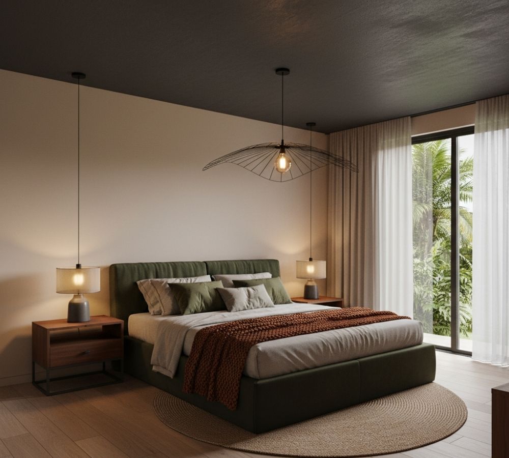 Teto branco é o mais seguro, mas não é o único caminho para decorar bem um ambiente