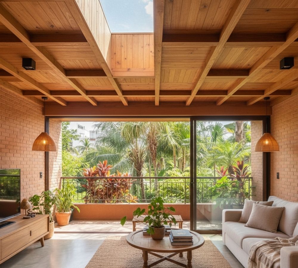 Teto branco é o mais seguro, mas não é o único caminho para decorar bem um ambiente