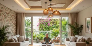 Por que o teto é chamado de quinta parede na neuroarquitetura?