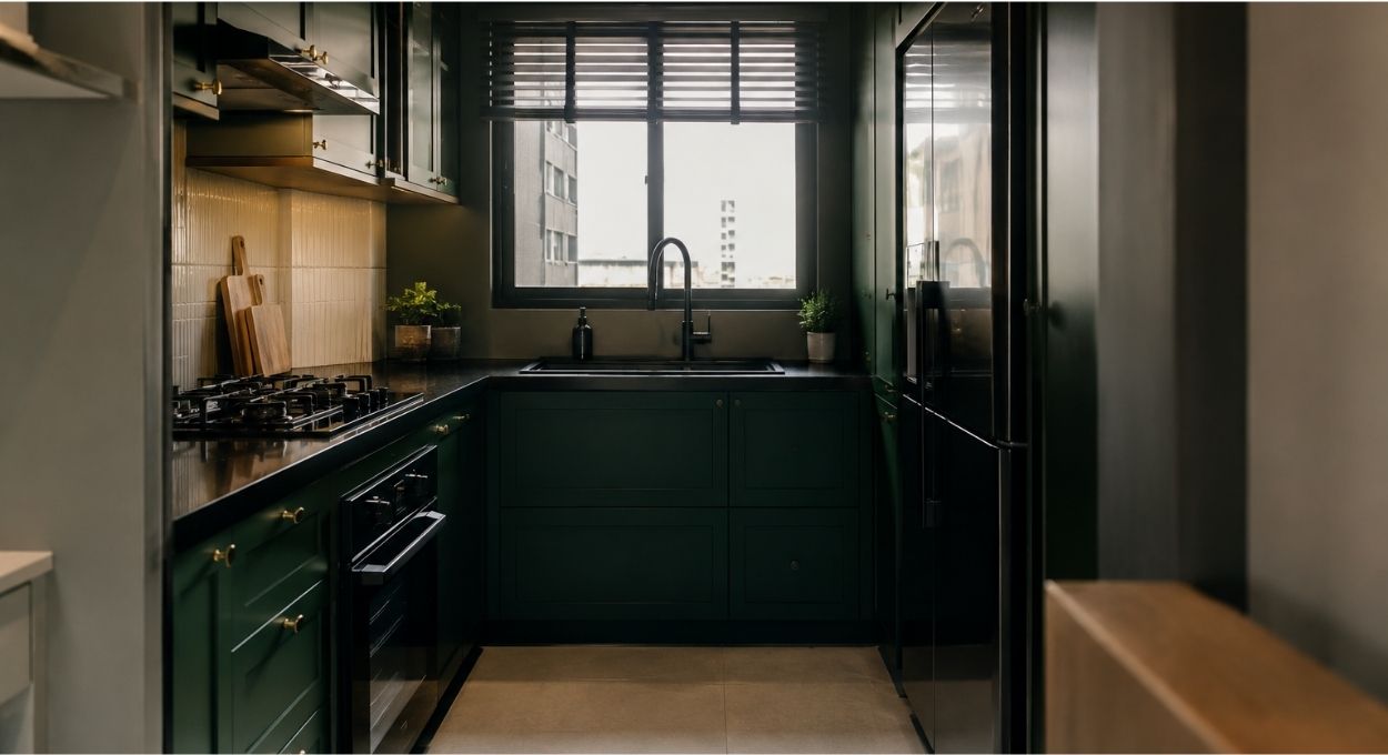 Cores de cozinha que parecem uma boa ideia, até os designers explicarem o que fazem com espaços pequenos