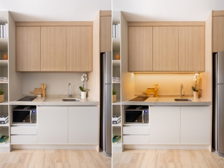 27 m² para morar ou alugar por temporada: o que o projeto precisou resolver antes de pensar em decoração