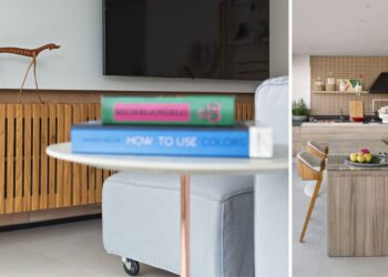 Por vezes despercebidos, a arqutieta Juliana Faria reforça que os rodapés são elementos  interessantes para potencializar o décor | Foto: Gustavo Awad