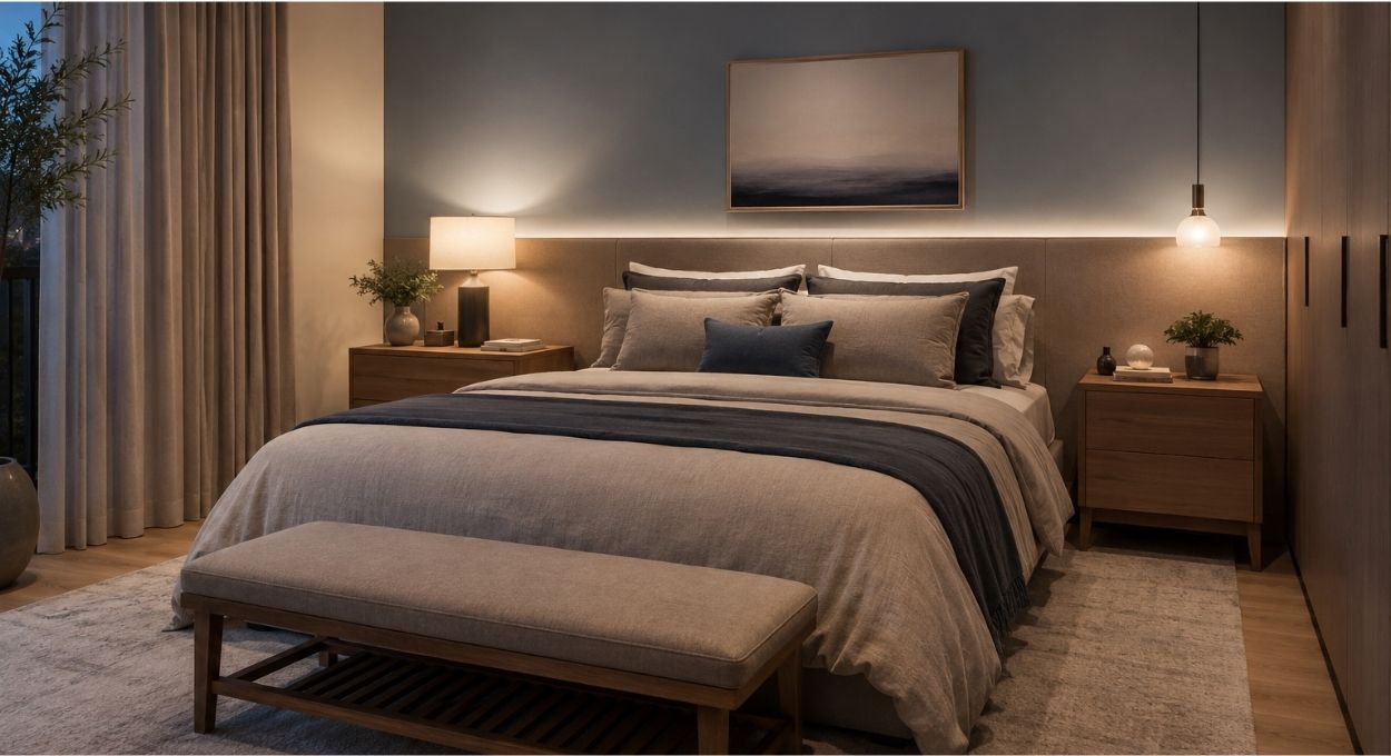 Combinações de cores para quarto de casal que mudam a sensação do ambiente