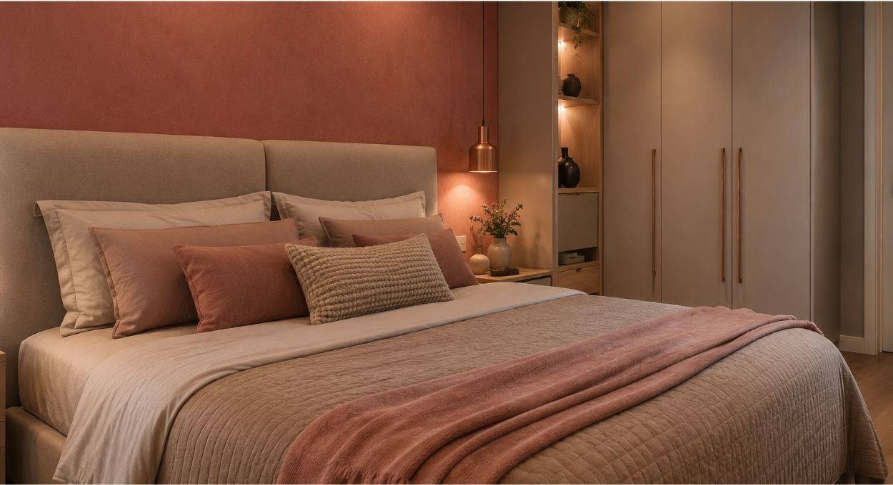 Combinações de cores para quarto de casal que mudam a sensação do ambiente