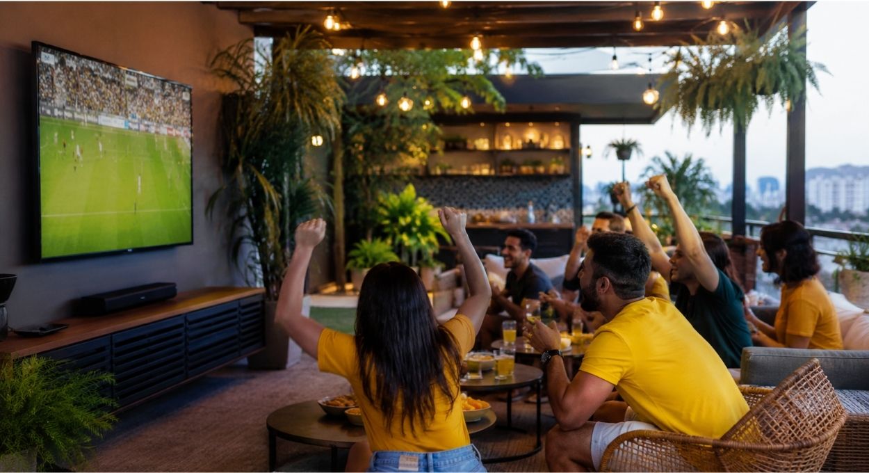 Torcida em casa: como o espaço que você mora define a qualidade do jogo que você assiste