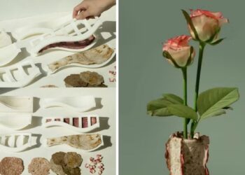 O que acontece com as flores rejeitadas antes de chegar às lojas e como um estúdio de design transformou esse problema em matéria-prima