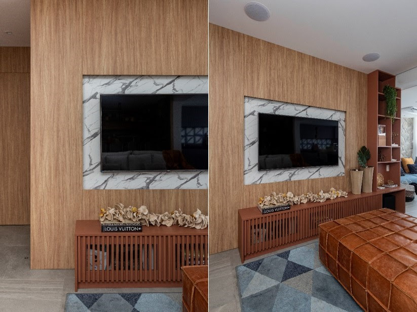 Rack e painel de TV: por que separar os dois é o erro mais comum em projetos de sala de estar
