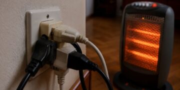 Risco de incêndio em casa no inverno: o que a fiação elétrica tem a ver com o frio