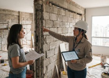 Alvenaria estrutural: o que é, como identificar em casa e por que derrubar uma parede pode comprometer todo o prédio