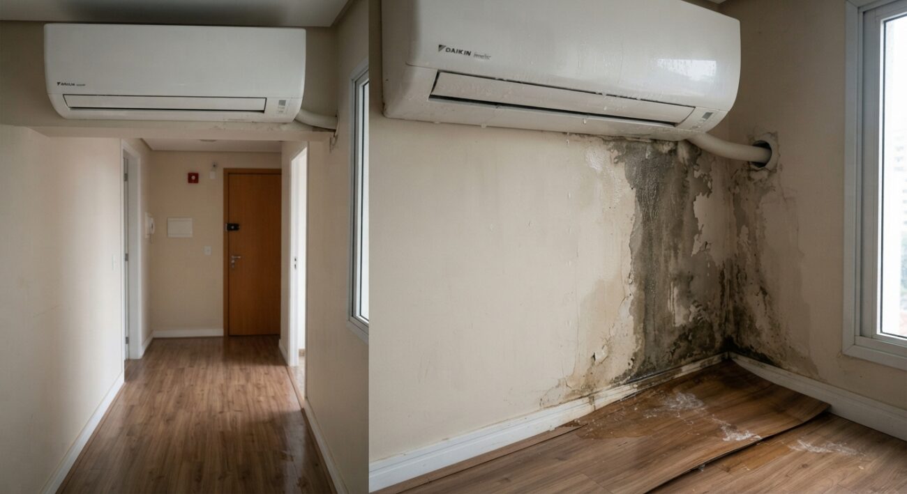 Instalação de ar-condicionado split: os 5 deslizes que encurtam a vida do aparelho e pesam na conta de luz