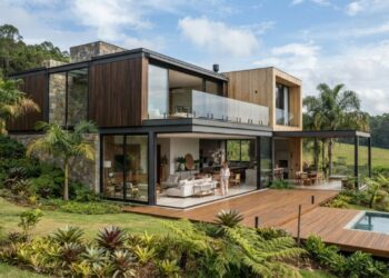 Casa pré-fabricada de alto padrão: o que diferencia do modelo popular e por que virou tendência no Brasil