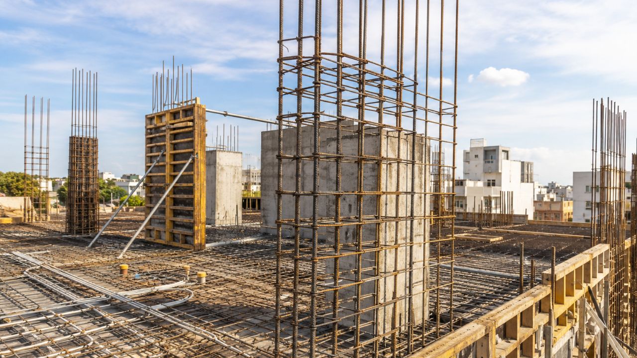 Concreto Armado: o material que sustenta 9 em cada 10 obras residenciais no Brasil
