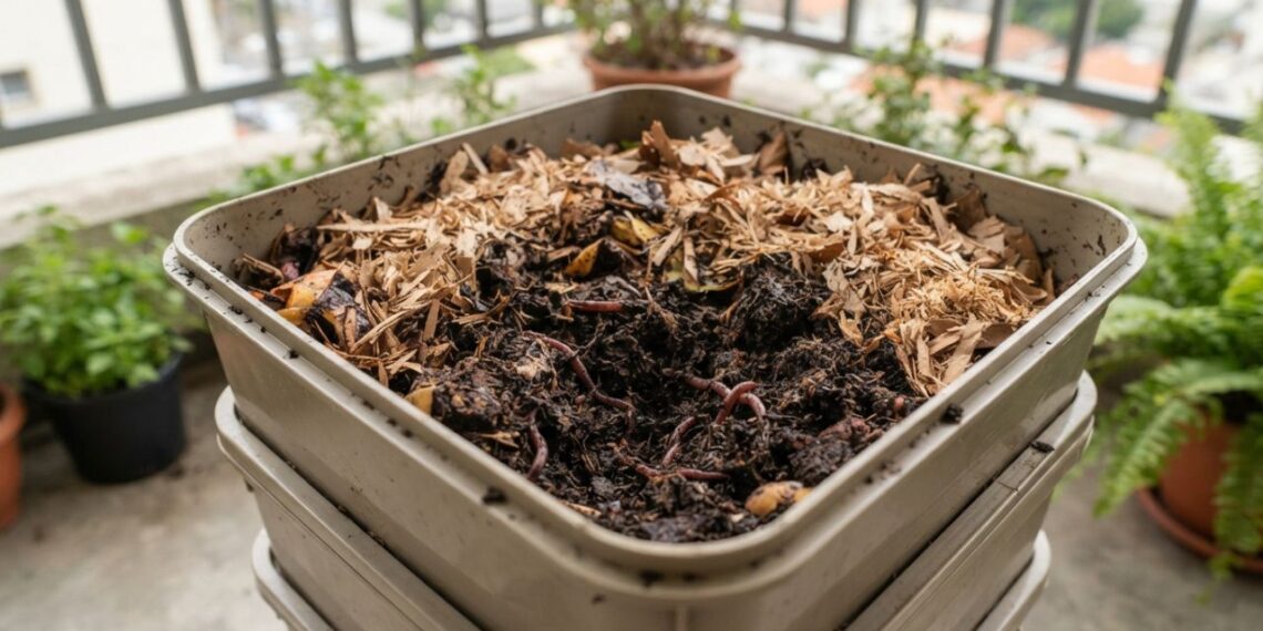 Composteira doméstica: o guia completo para transformar lixo orgânico em adubo sem nenhum cheiro