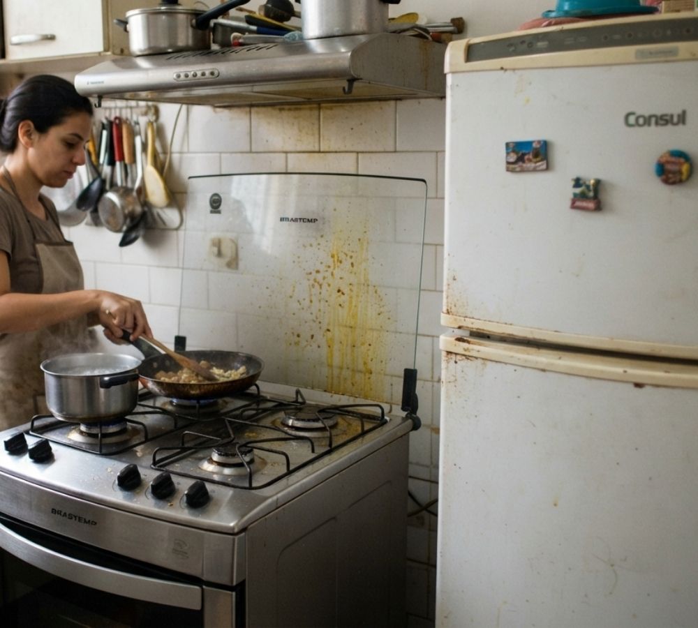 Cozinha pequena: os 3 erros de layout que roubam espaço sem você perceber