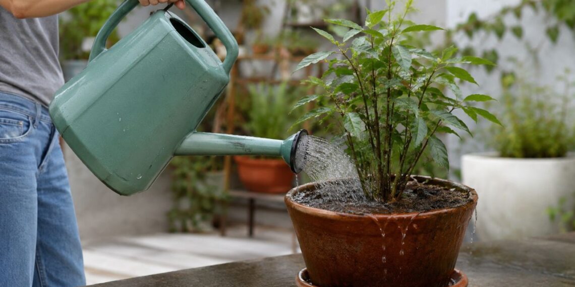 Por que sua planta em vaso morre mesmo com rega diária — o erro que quase todo mundo comete!