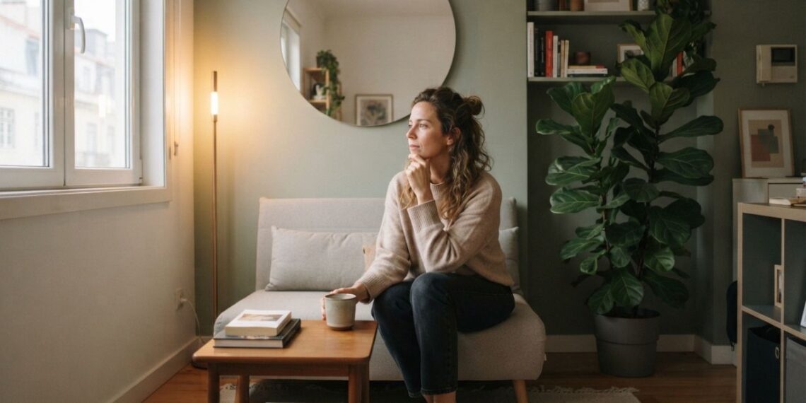 Uma sala pequena pode parecer maior com 3 ajustes de decoração que ninguém nota à primeira vista