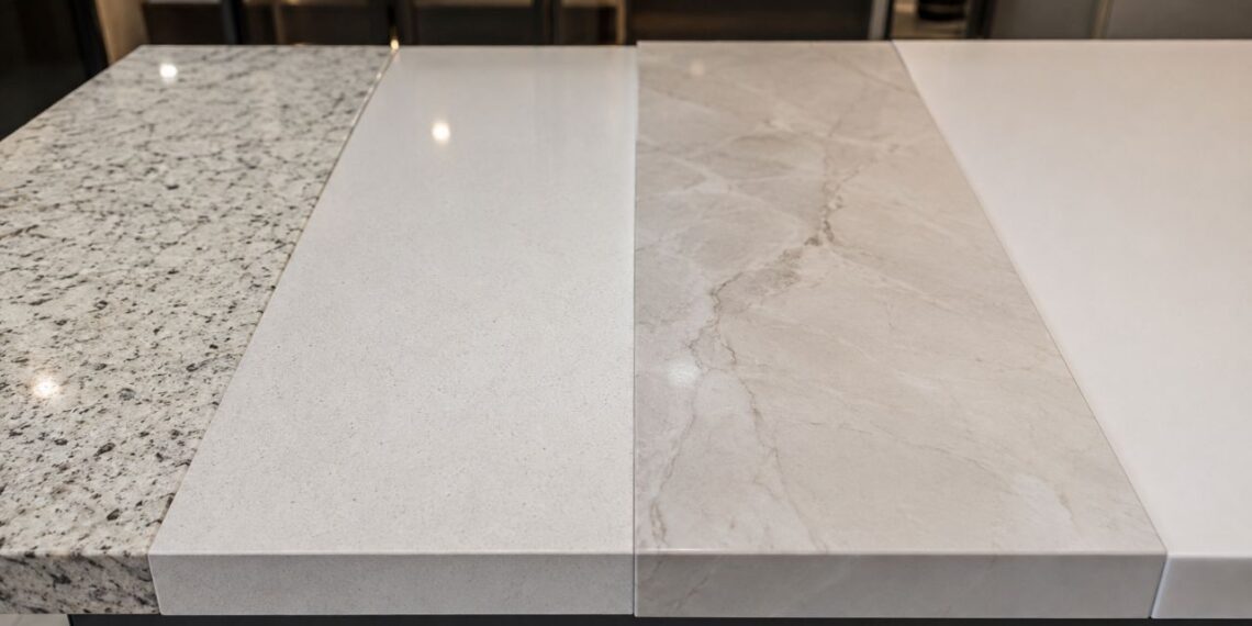 Bancada de granito, quartzo, porcelanato ou Corian: qual mancha, qual trinca e qual você vai fazer você se arrepender depois?