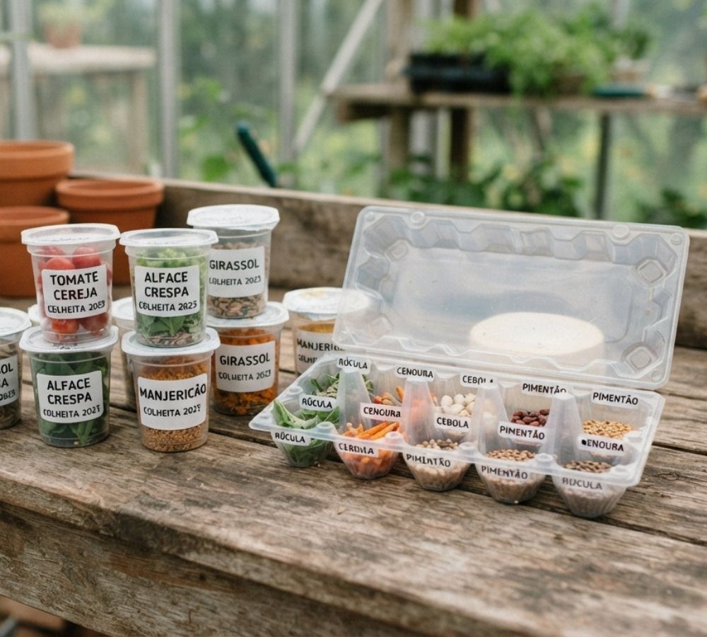 Upcycling na decoração: 4 formas de transformar potes de plástico em itens úteis para o jardim