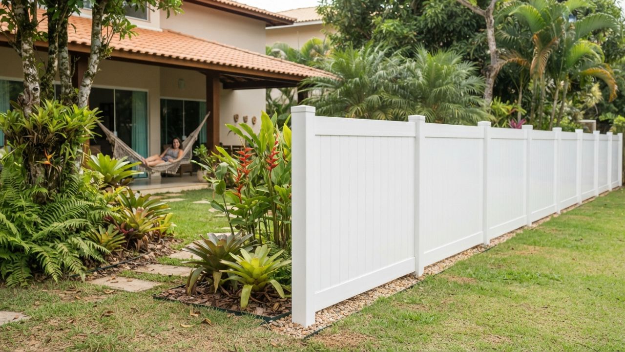 Cercar o quintal: muro de alvenaria, grade de ferro, cerca de PVC ou tela galvanizada — comparativo real de custo por metro linear e durabilidade