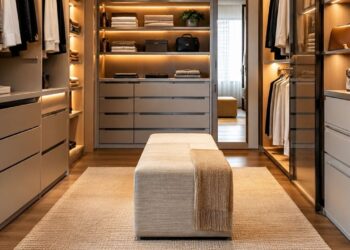 Preço do closet planejado varia até 5 vezes em 2026: entenda o que separa um projeto econômico de um premium