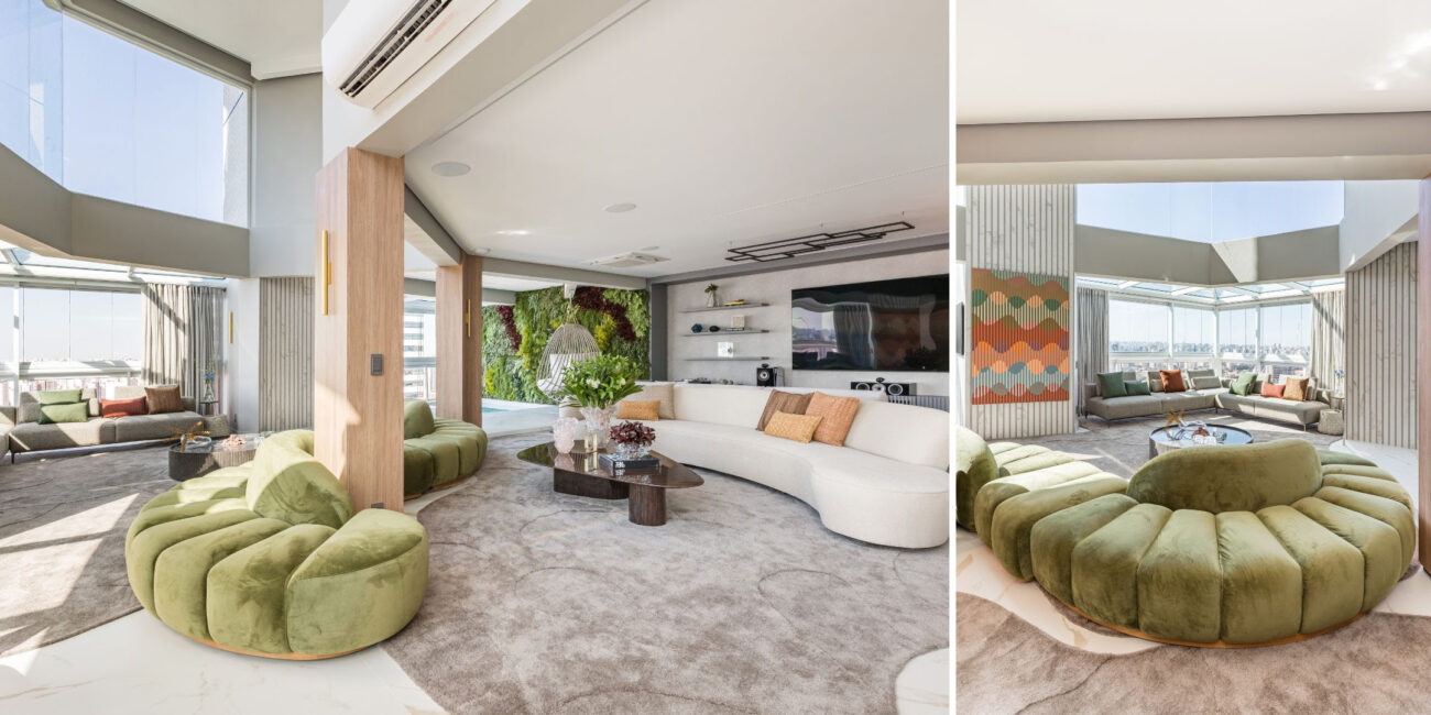 Uma bancada sem quina, um arco, um sofá: como pequenas curvas mudam a forma como as pessoas se movem dentro de casa