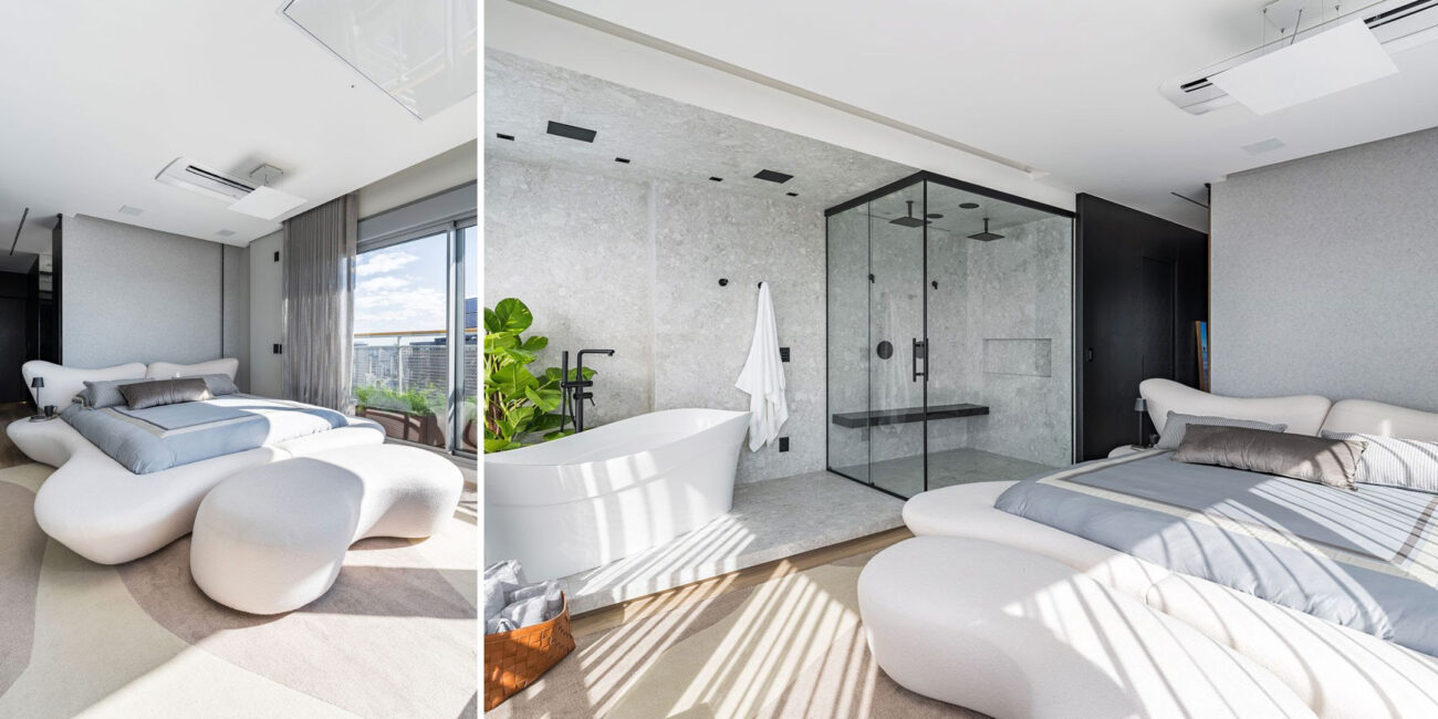 Uma bancada sem quina, um arco, um sofá: como pequenas curvas mudam a forma como as pessoas se movem dentro de casa