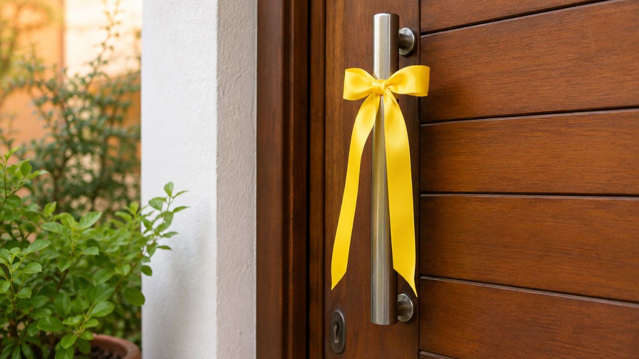 Fita amarela na porta: o que o gesto do Feng Shui representa?