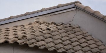 Goteira no telhado: como identificar a origem exata do vazamento que quase nunca fica onde a mancha aparece?