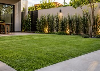 Grama natural sobre piso de concreto: veja a estrutura que sustenta o gramado sem comprometer a drenagem