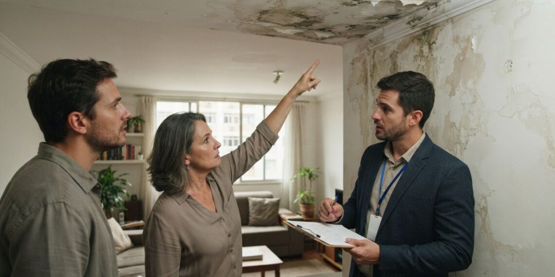 Infiltração no apartamento: veja quem paga o prejuízo, o vizinho, o condomínio ou a construtora