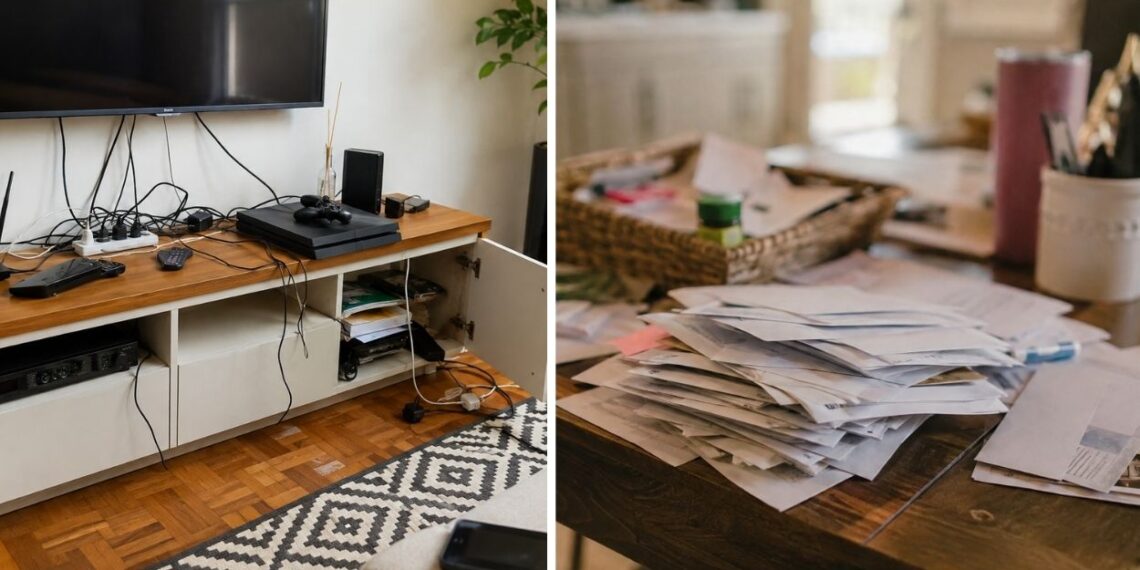 5 itens que deixam a casa com cara de bagunçada mesmo depois da faxina — e como resolver cada um sem gastar nada!