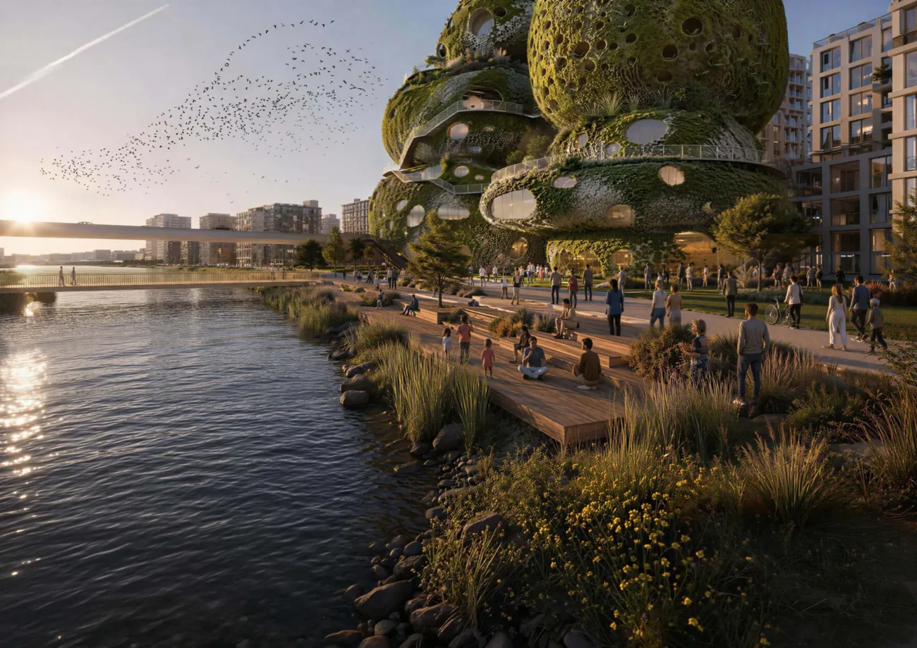 MVRDV vence concurso em Roterdã com prédio inspirado em formação rochosa