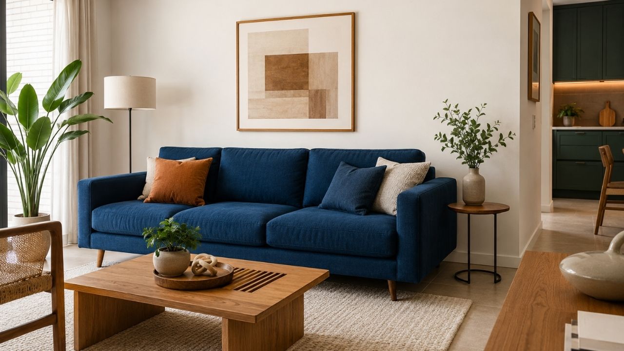 Cor na decoração vira aliada quando usada no lugar certo: veja como aplicar sem pesar o ambiente