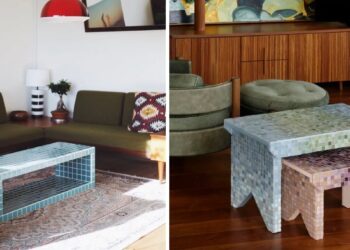 Tile table: por que os azulejos saíram da cozinha e viraram móvel de sala