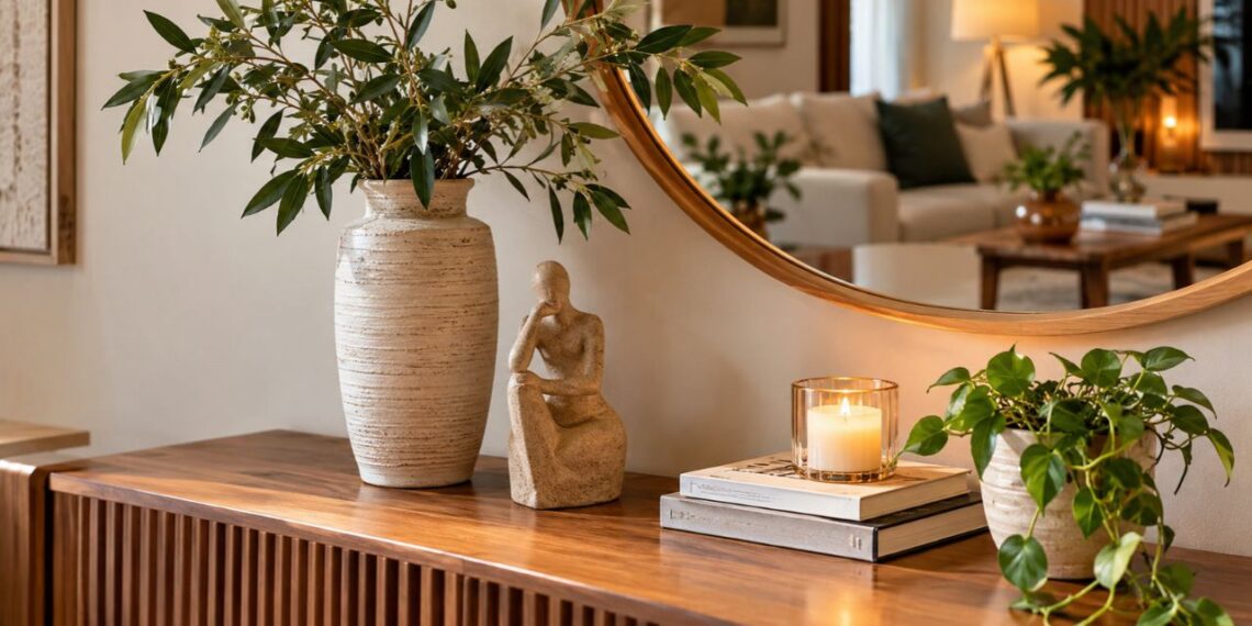 Composição de objetos na decoração: como agrupar peças em números ímpares e deixar a casa mais elegante sem gastar nada