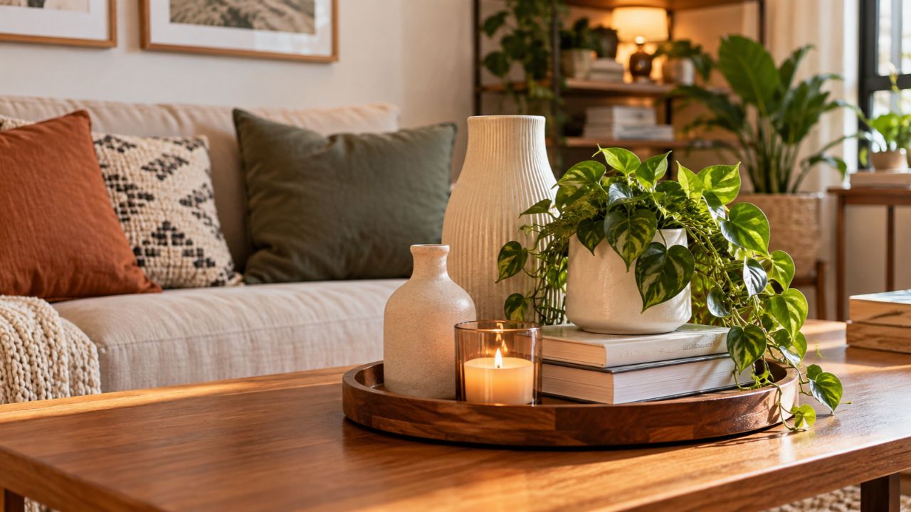 Composição de objetos na decoração: como agrupar peças em números ímpares e deixar a casa mais elegante sem gastar nada