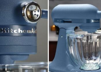 Batedeira KitchenAid ganha tigela iluminada e vira peça de destaque na bancada da cozinha