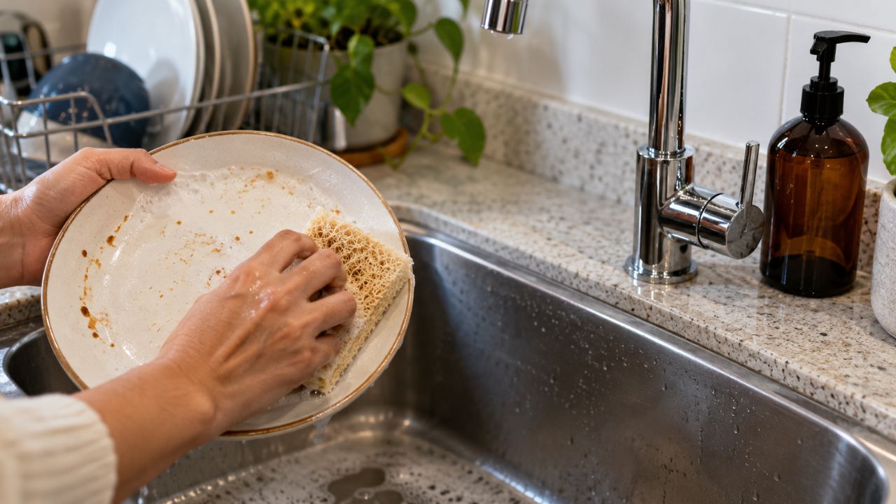 Bucha vegetal pode lavar qualquer louça? Entenda o preparo necessário antes de usar e evite riscos nas peças