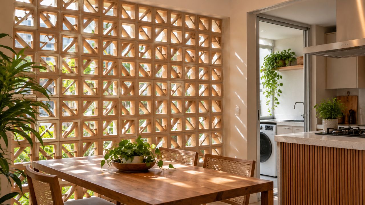 Cobogó: como o elemento vazado brasileiro melhora a ventilação e a luz natural em ambientes pequenos ?