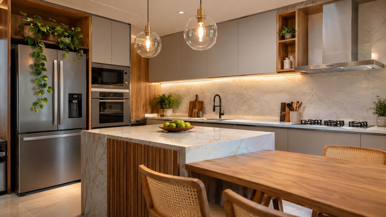 Cozinha chique nunca tem estes quatro detalhes: veja os erros de marcenaria que pesam no visual e como corrigir