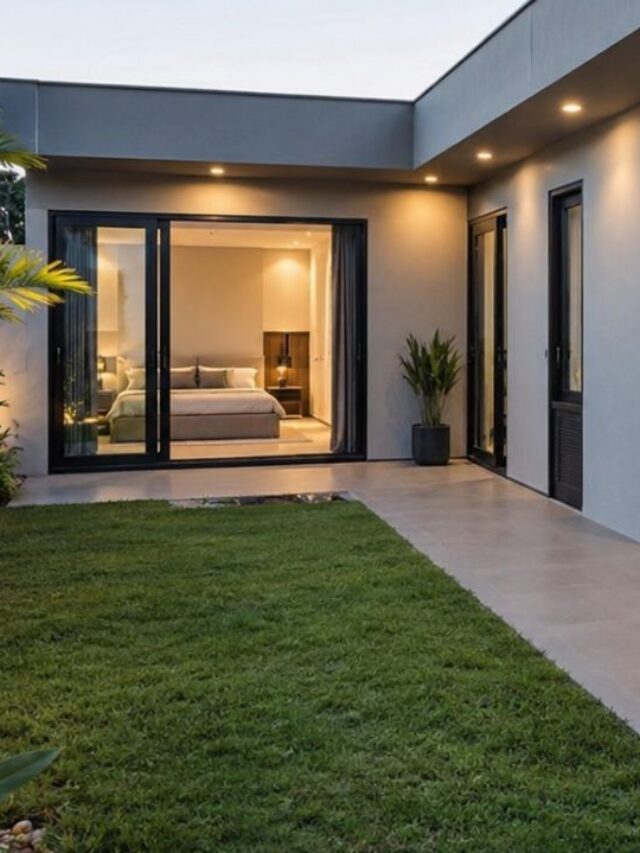 Casa em l: mais luz, ar e privacidade