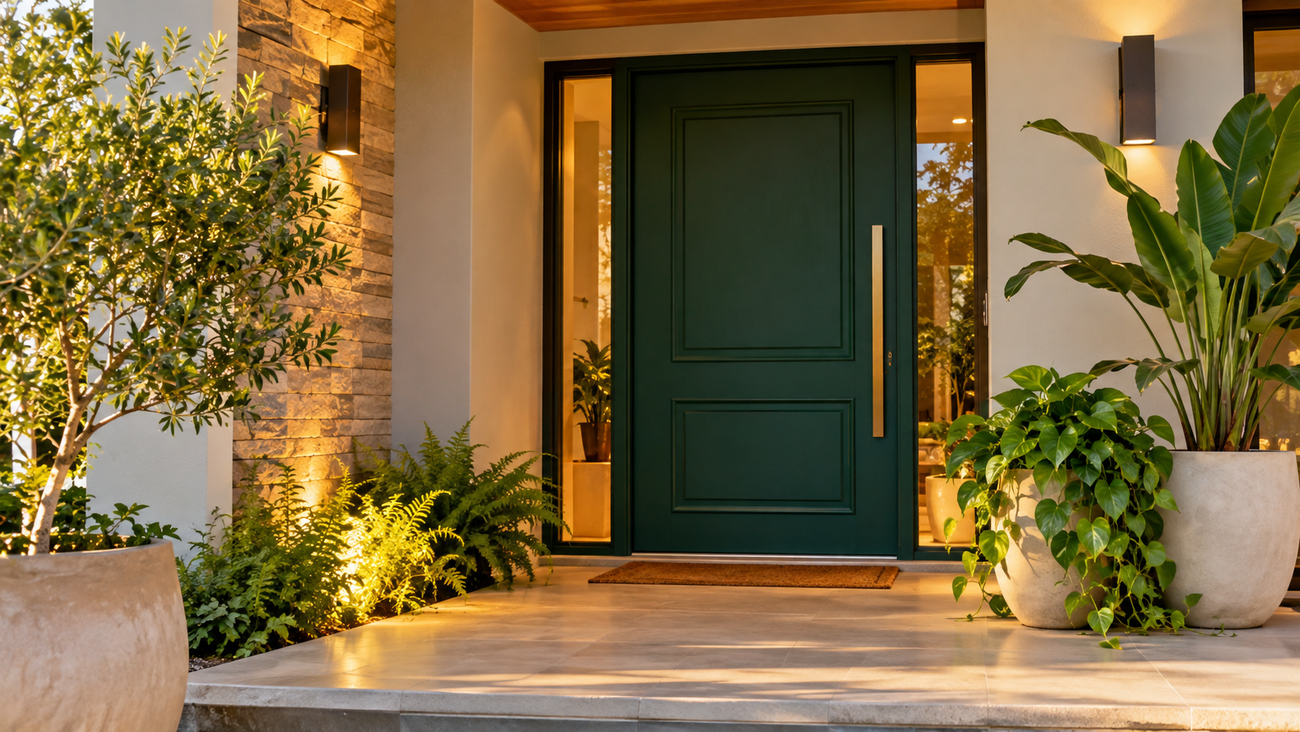 Feng shui da porta de entrada: veja como cor, iluminação e plantas mudam a energia da casa