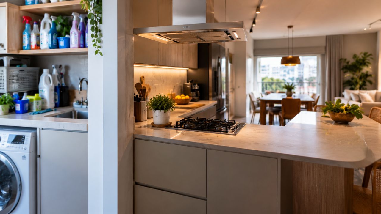 Veja 4 erros de decoração que desvalorizam o imóvel e comprometem cozinha, banheiro e marcenaria.