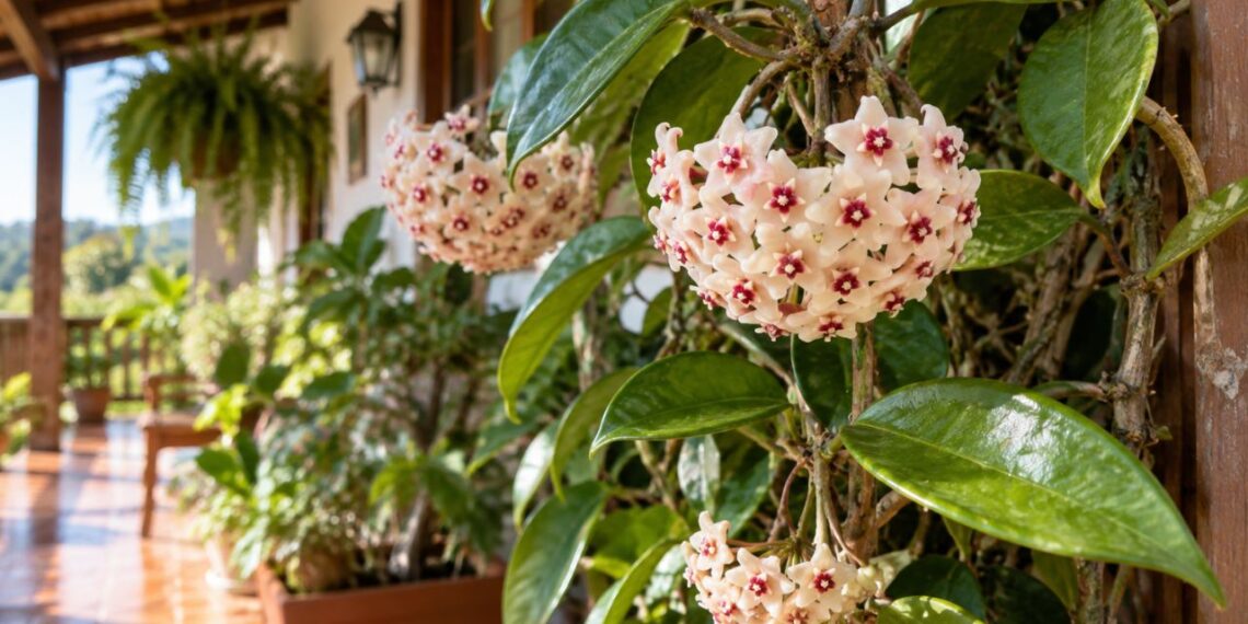 Flor-de-cera volta a conquistar varandas brasileiras: relembre a trepadeira das casas antigas e veja como fazer florescer
