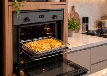 Brastemp lança forno de embutir com air fryer integrado: veja o tempo de fritura e quais modelos chegam à linha