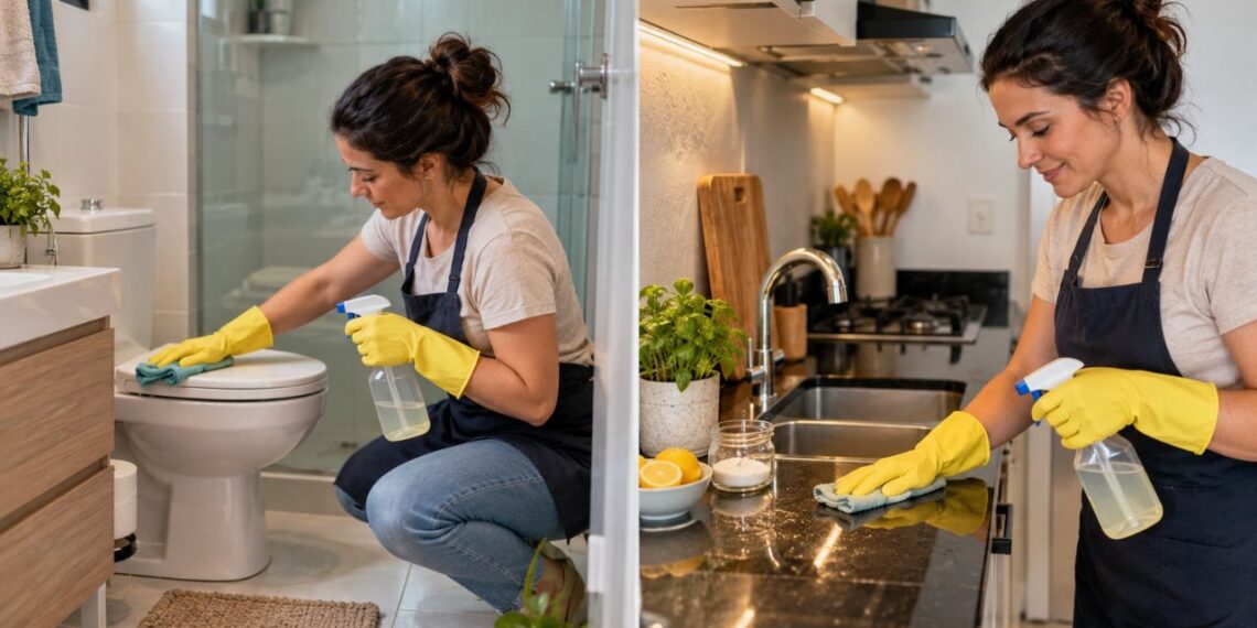 Casa cheirosa: 6 hábitos de limpeza que mudam o cheiro do banheiro e da cozinha com produtos simples do dia a dia