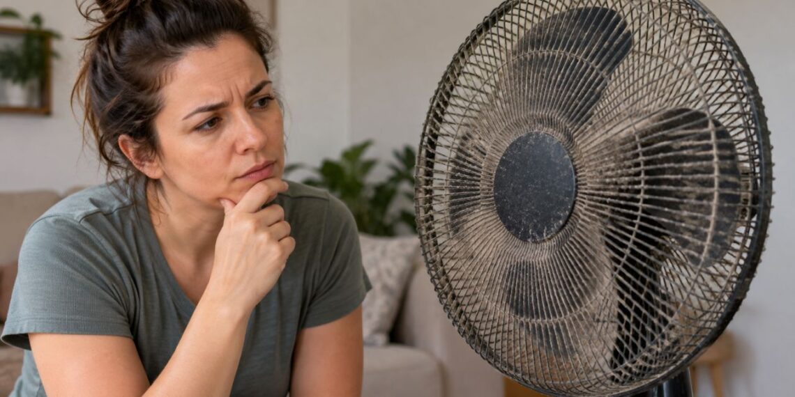 Já pensou em limpar a grade do ventilador em minutos sem tirar nenhuma parte?
