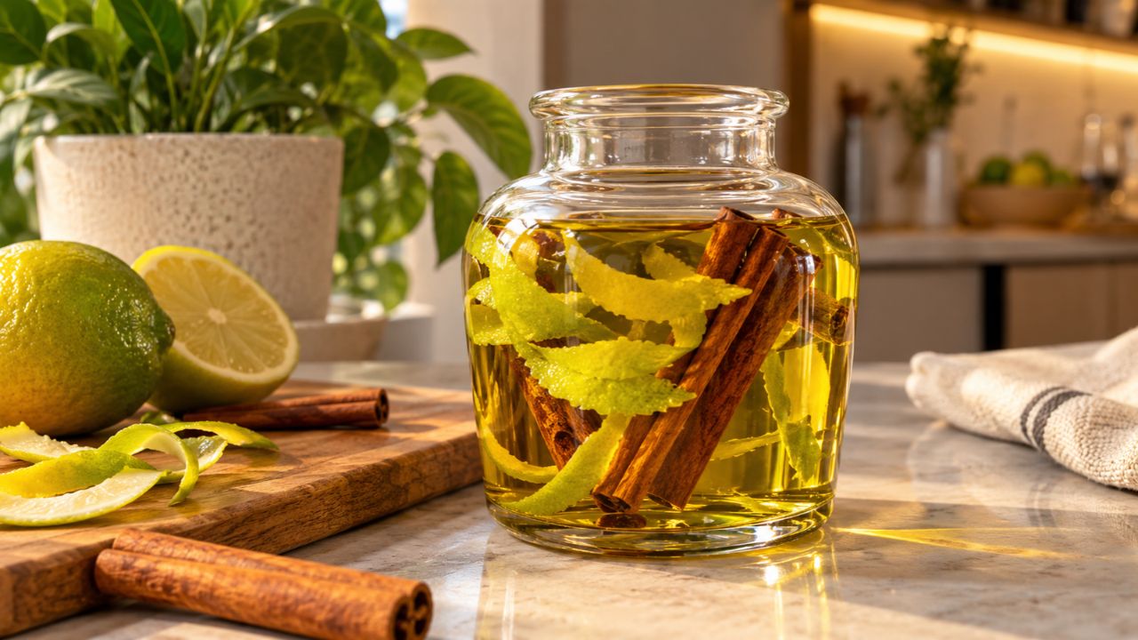 Misturar azeite, canela e raspas de limão perfuma a casa mesmo? Veja como fazer a mistura.