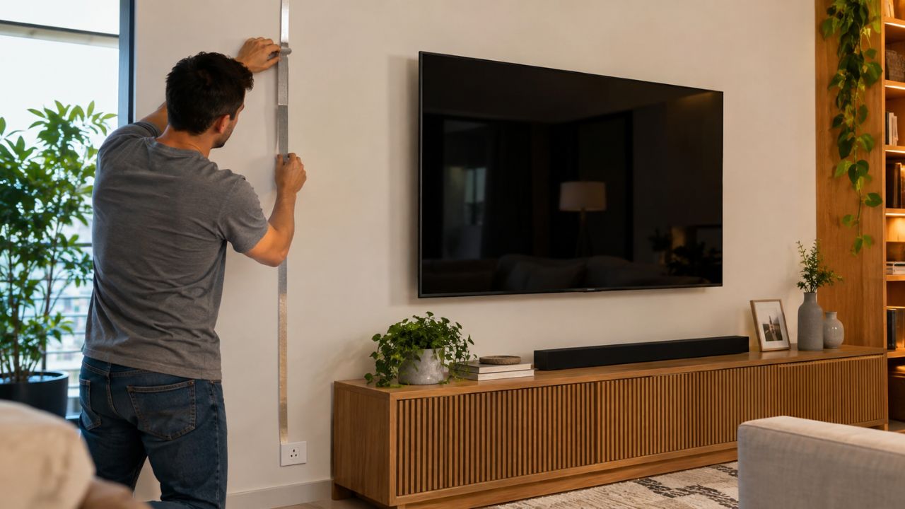 Painel de TV para sala está com os dias contados: veja as duas técnicas que escondem os fios sem precisar dele